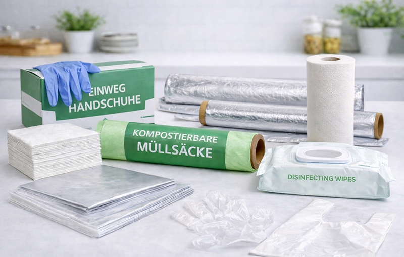 Einweg-Küchenbedarf & Hygieneartikel Verpackungen